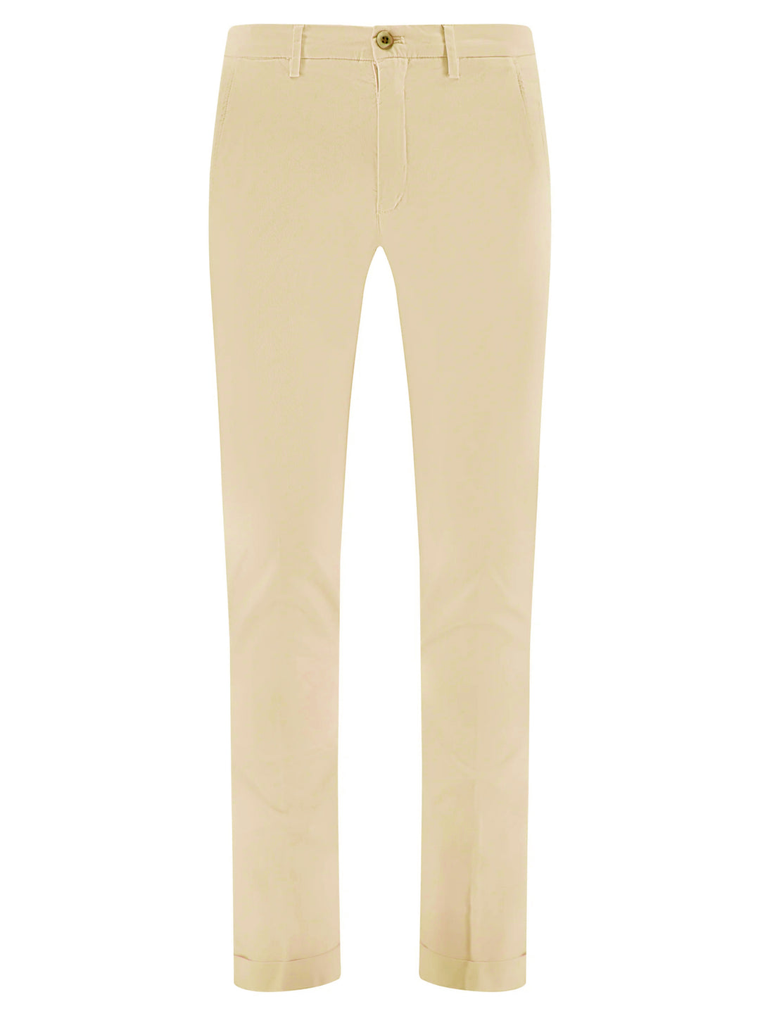 Mason’s Torino chino – Geel-55% katoen, 42% lyocell, 3% elastaan-HEREN BROEKEN-Geel