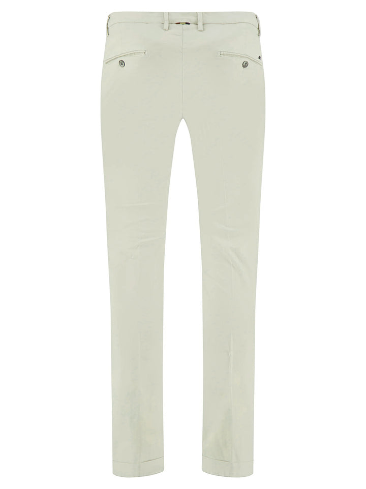 Mason’s Torino chino – Groen-55% katoen, 42% lyocell, 3% elastaan-HEREN BROEKEN-Groen