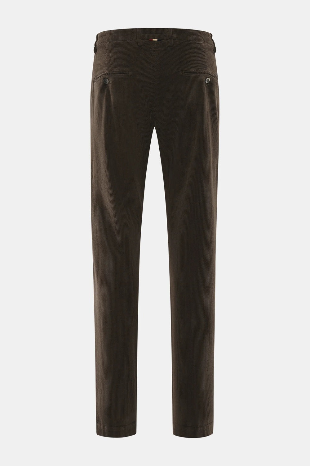 Mason's Torino Corduroy Chino – Bruin-77% katoen, 22% lyocell, 1% elasthaan-HEREN BROEKEN-Bruin