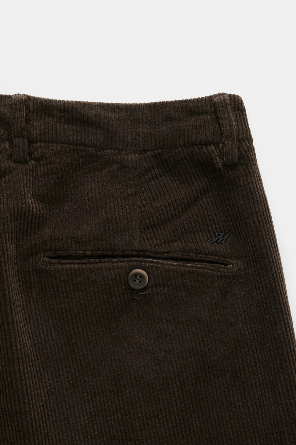 Mason's Torino Corduroy Chino – Bruin-77% katoen, 22% lyocell, 1% elasthaan-HEREN BROEKEN-Bruin