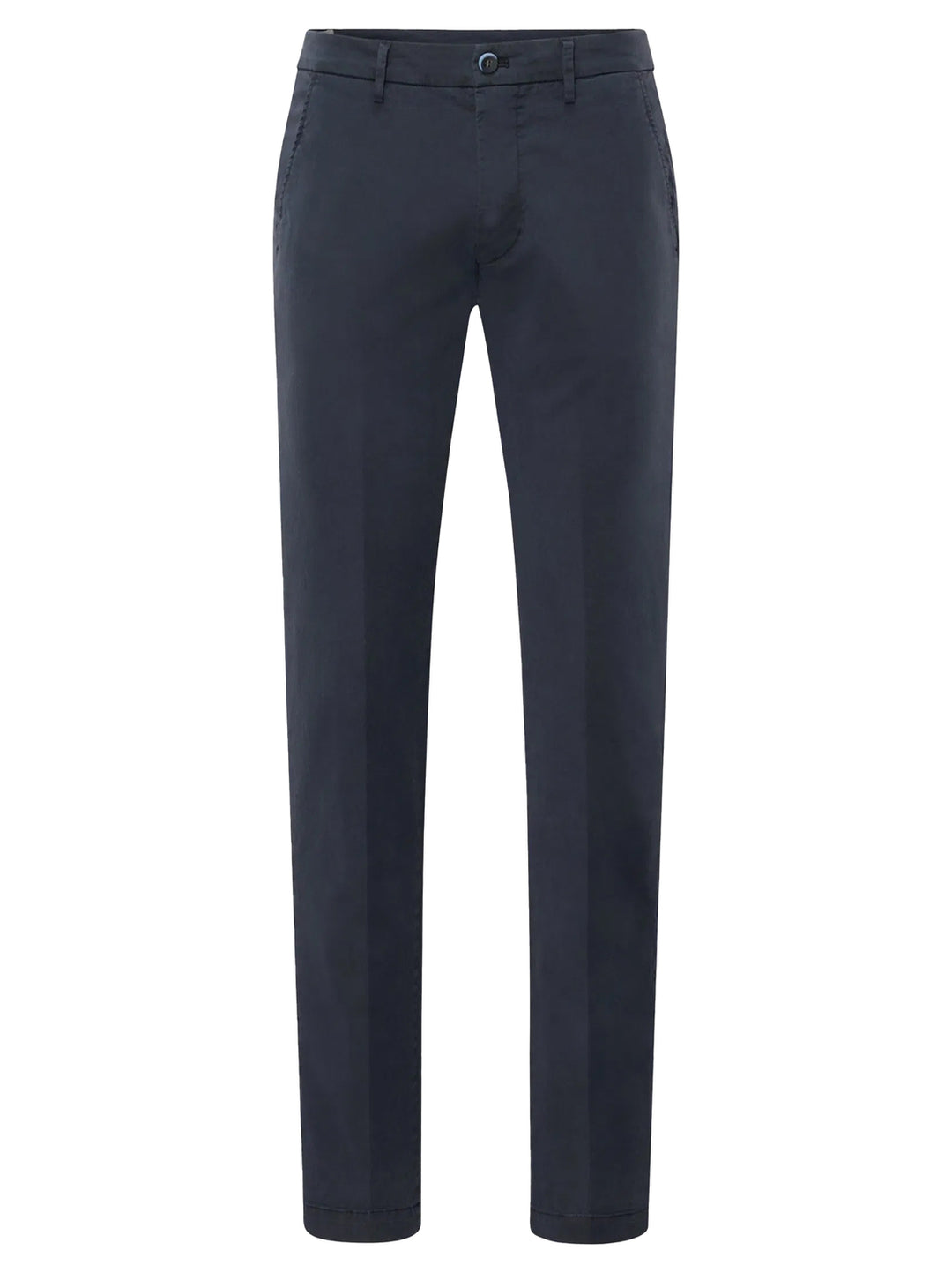 Mason’s Torino Style Chino – Blauw-67% katoen, 31% lyocell, 2% elastaan-HEREN BROEKEN-Blauw