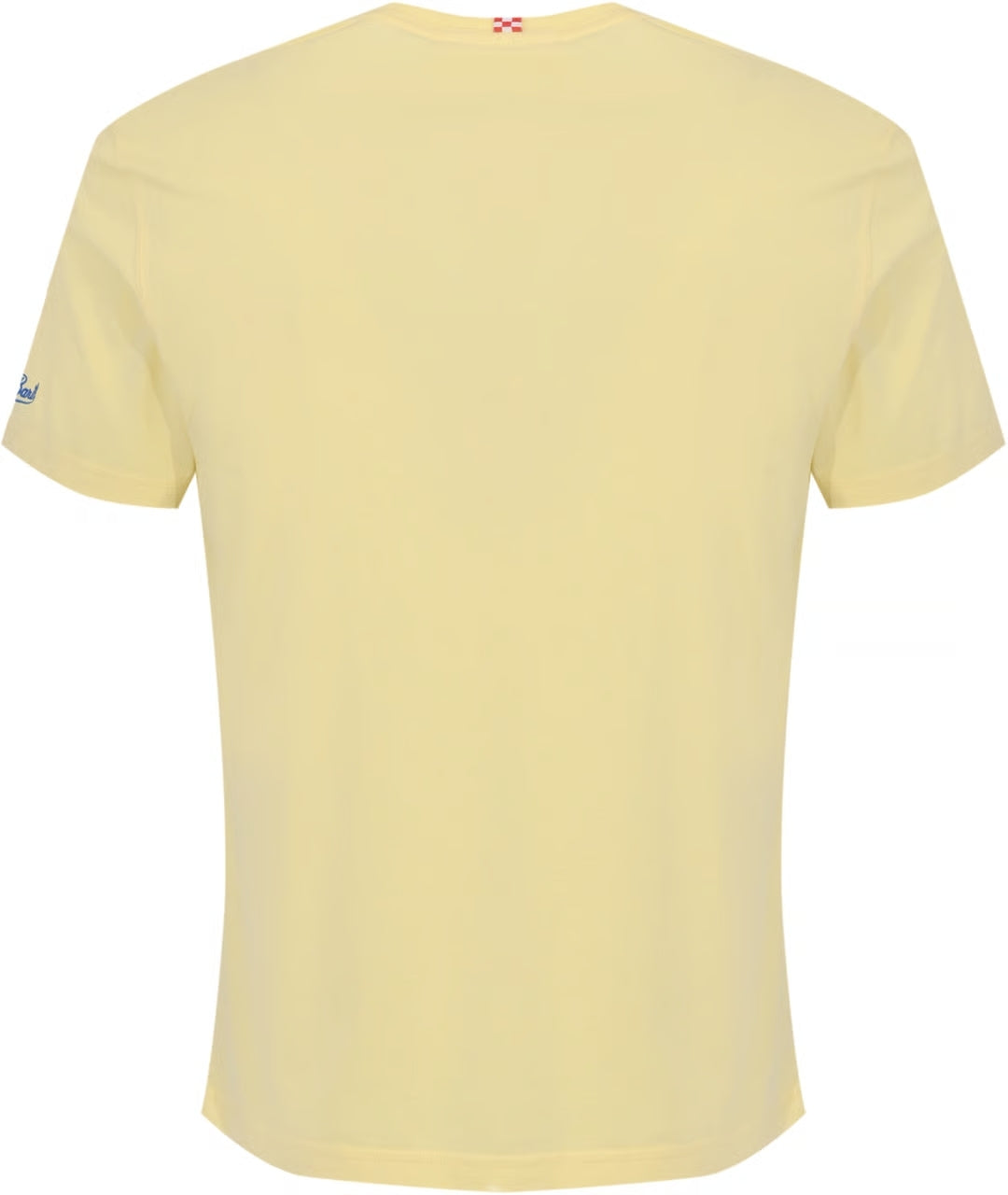 MC2 Saint Barth Hugo Recipe T-shirt – Geel-100% katoen-HEREN POLO'S & T-SHIRTS-Geel