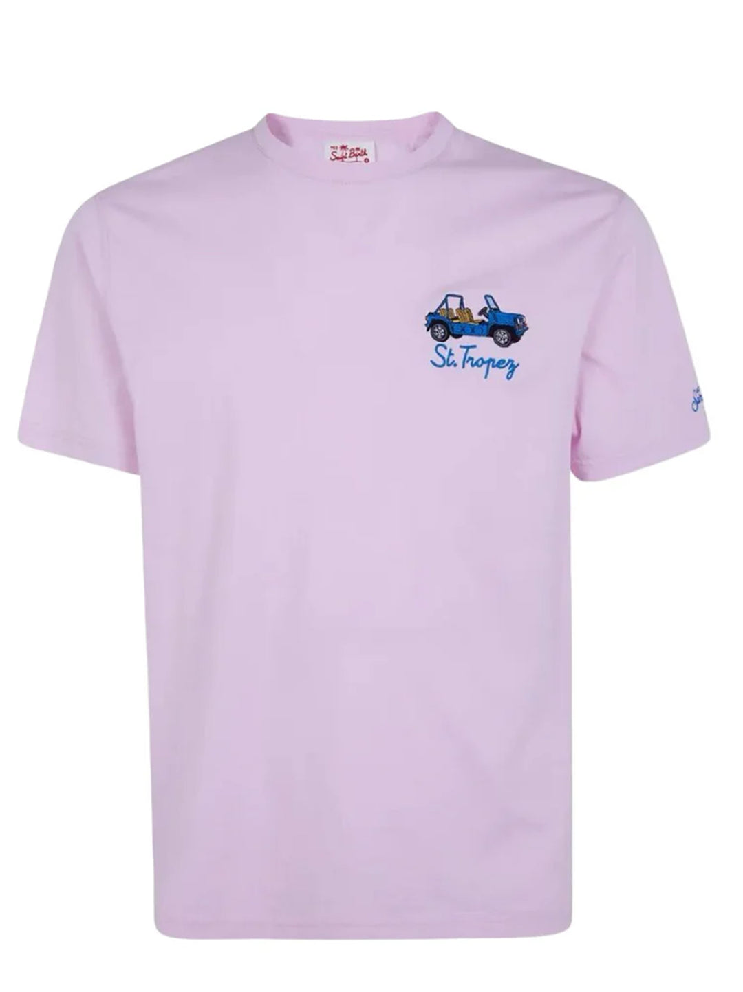 MC2 Saint Barth Portofino T-shirt – Roze-100% katoen-HEREN POLO'S & T-SHIRTS-Roze