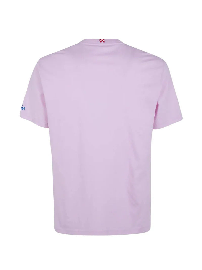 MC2 Saint Barth Portofino T-shirt – Roze-100% katoen-HEREN POLO'S & T-SHIRTS-Roze