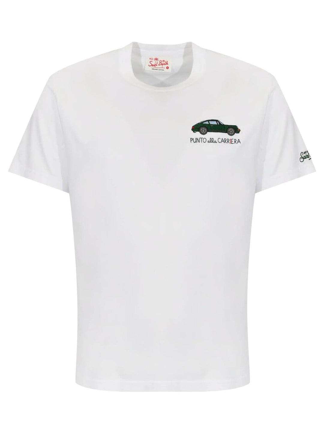 MC2 Saint Barth Portofino T-shirt – Wit-100% katoen-HEREN POLO'S & T-SHIRTS-Wit