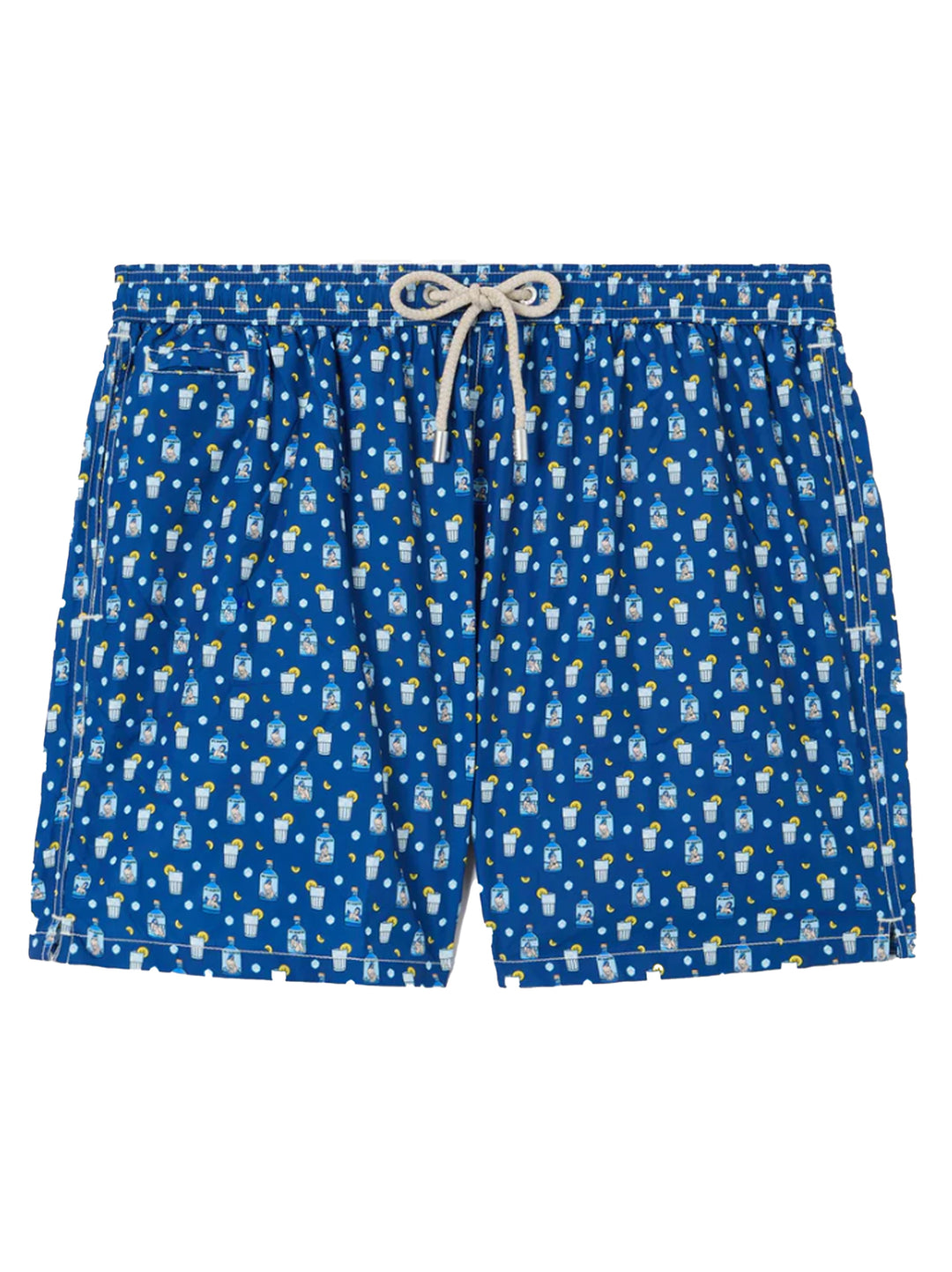 MC2 Saint Barth Sexy Gin zwembroek – Blauw-100% ployester-HEREN BROEKEN-Blauw