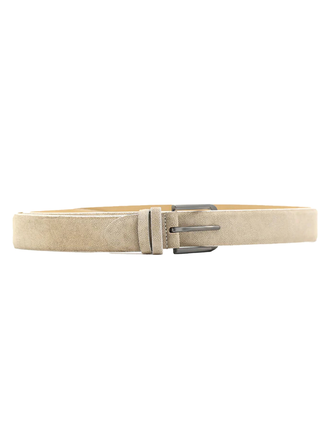 Melik Just2ofus Riem Suède – Beige-HEREN SCHOENEN & RIEMEN-Beige