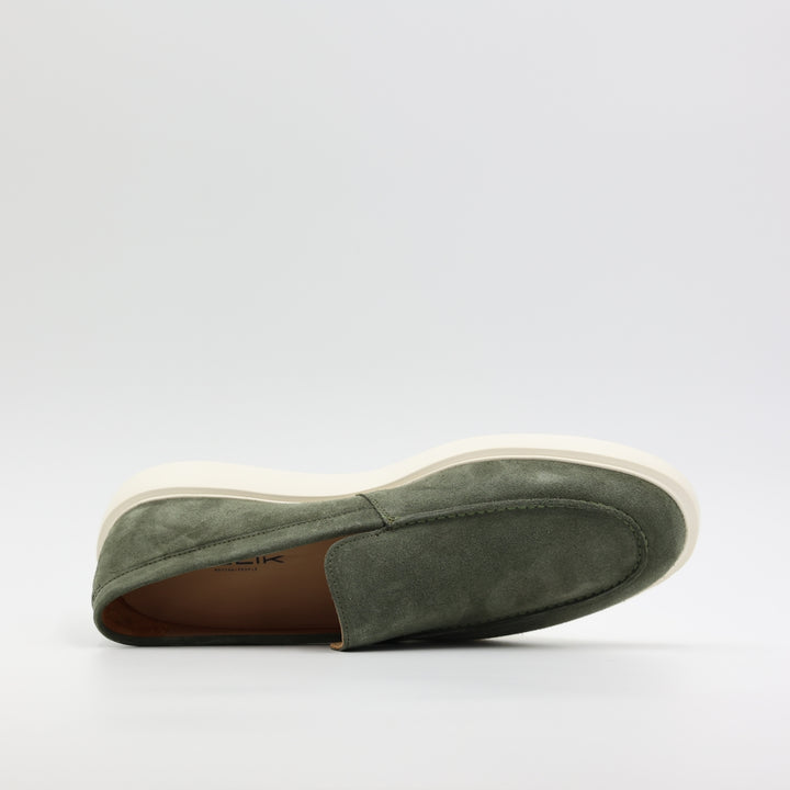 Melik Tulip Loafer – Pepe Suede-HEREN SCHOENEN & RIEMEN-Groen