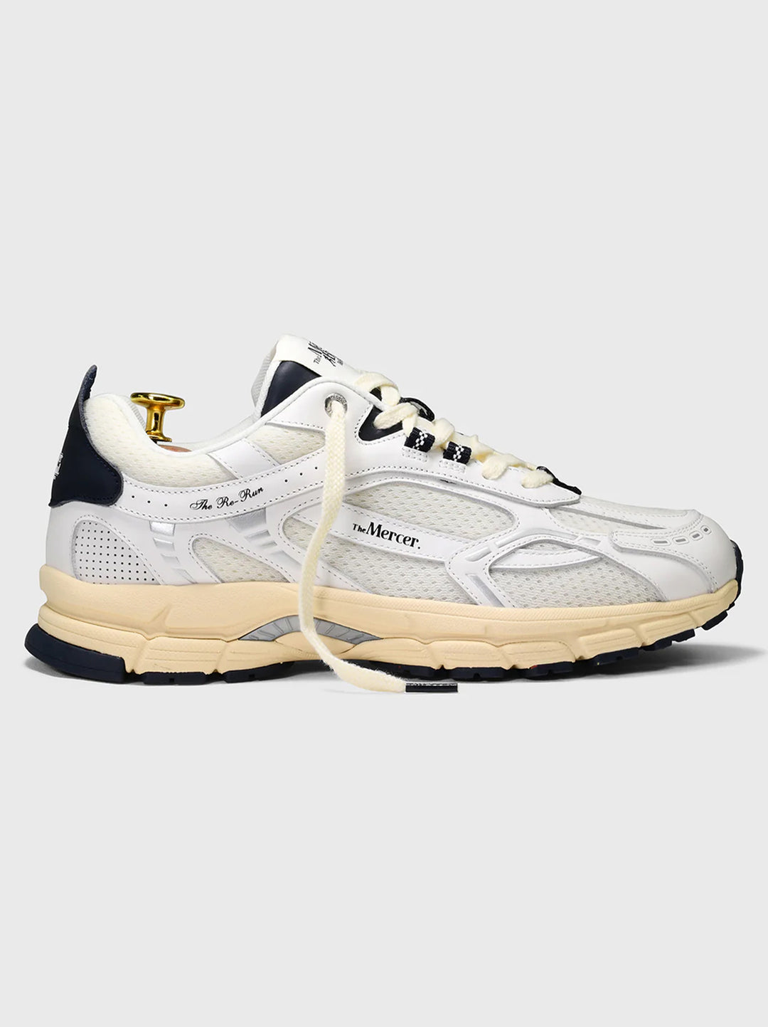 Mercer Amsterdam “The Re‑Run Vintage” Sneaker-HEREN SCHOENEN & RIEMEN-Wit