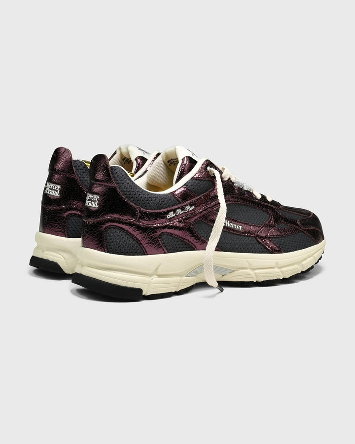 MERCER Re-Run Cracked Sneaker – Grijs-DAMES SCHOENEN-Grijs