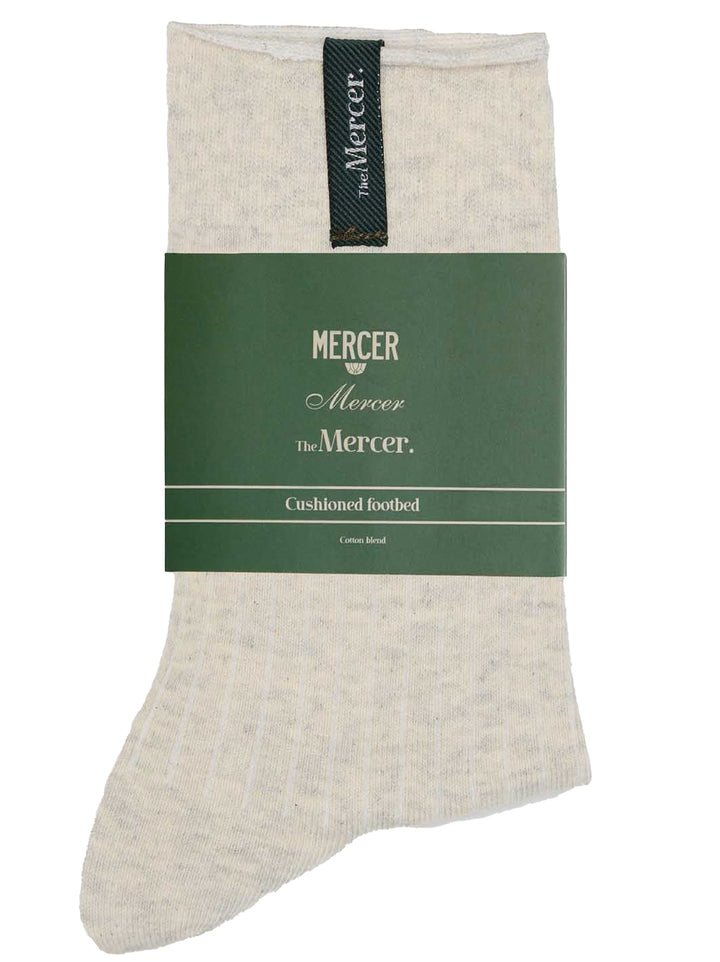 MERCER Sokken – Beige-100% katoen-DAMES ONDER- EN BADMODE-Beige