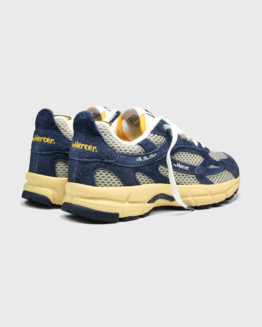 Mercer The Re-Run Americana Sneaker – Blauw-HEREN SCHOENEN & RIEMEN-Blauw