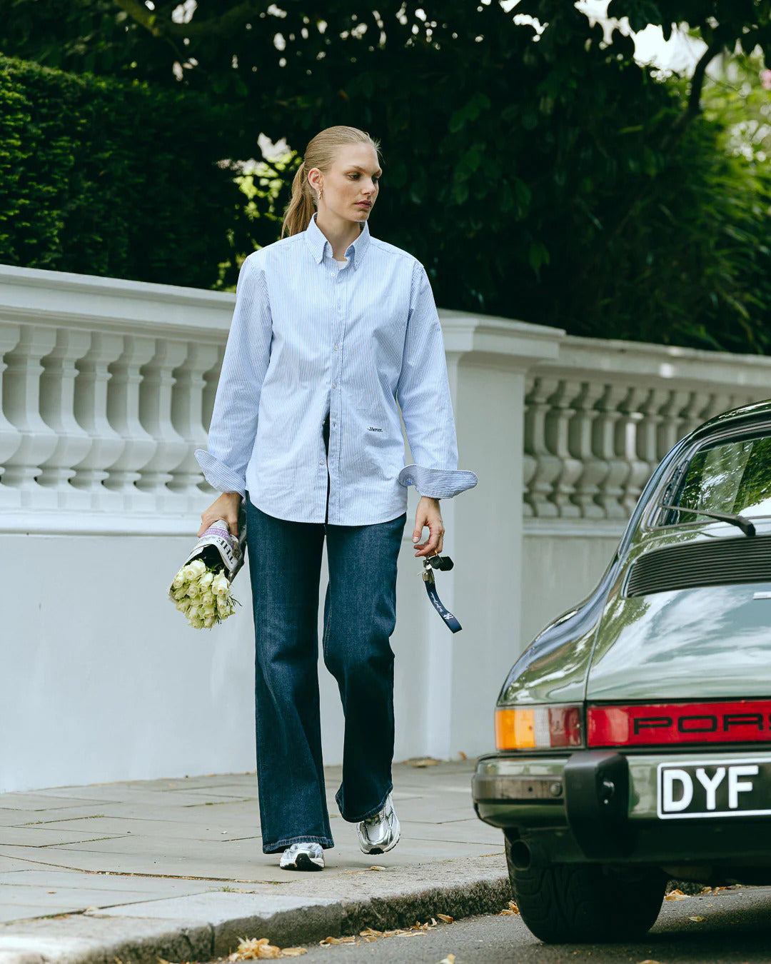 Mercer The Re-Run Cracked Sneaker – Grijs-DAMES SCHOENEN-Grijs