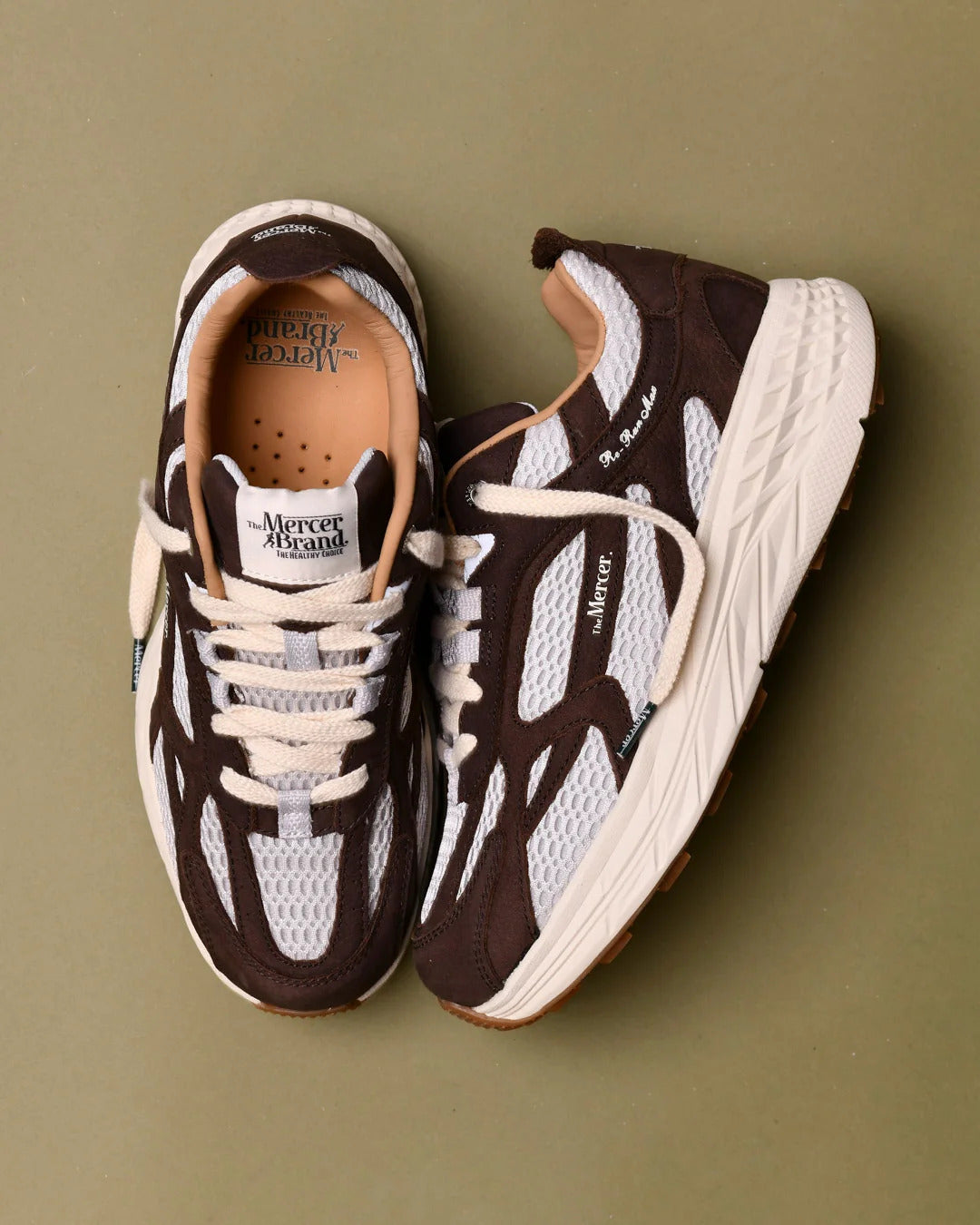 Mercer The Re-Run Max Nubuck – Bruin-DAMES SCHOENEN-Bruin