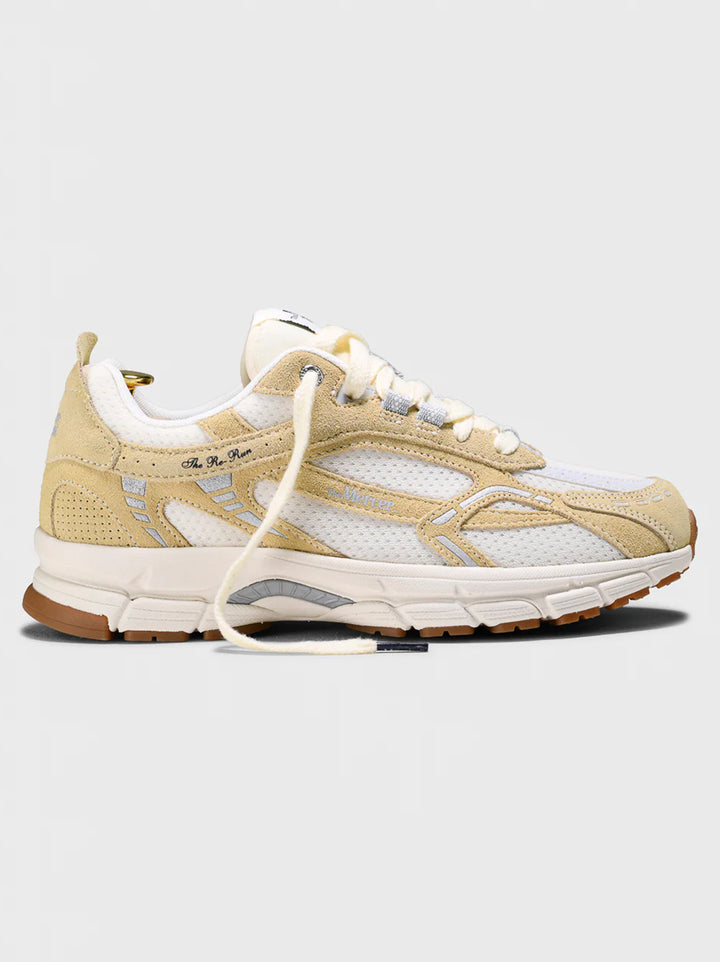 MERCER The Re-Run Vintage Suede Sneaker – Geel-DAMES SCHOENEN-Geel
