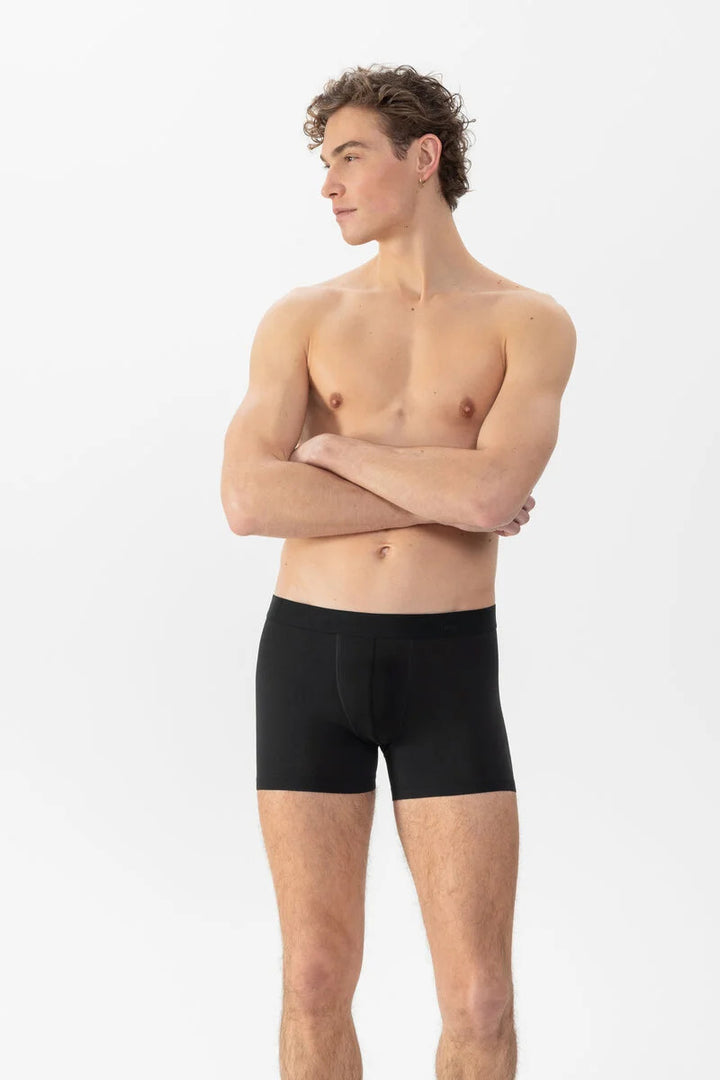 Mey Shorty Serie Business Class Premium – Zwart-57% Katoen, 38% Polyester, 5% Elastaan-HEREN ONDERMODE-Zwart