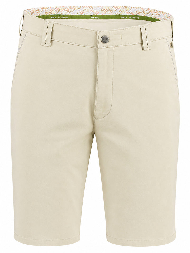 Meyer B-Palma short – Beige-98% katoen, 2% elastaan-HEREN BROEKEN-Beige