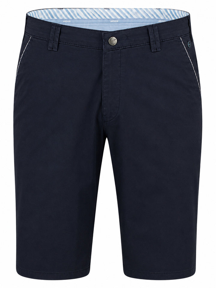 Meyer B-Palma short – Blauw-98% katoen, 2% elastaan-HEREN BROEKEN-Blauw