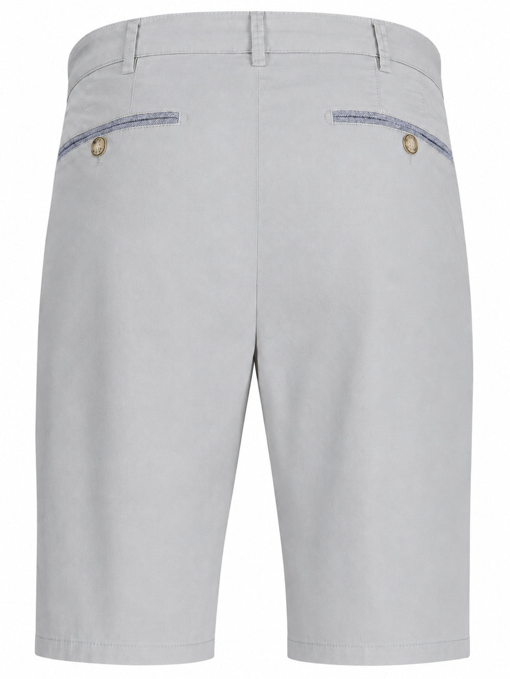 Meyer B-Palma short – Grijs-98% katoen, 2% elastaan-HEREN BROEKEN-Grijs