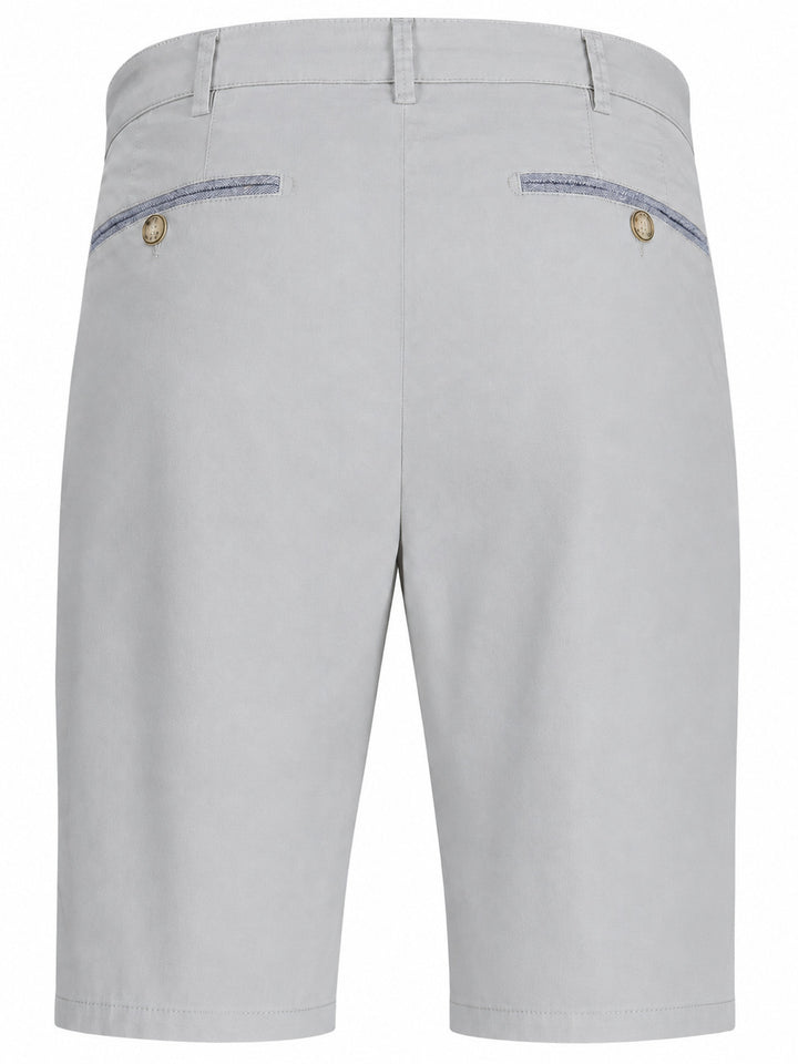 Meyer B-Palma short – Grijs-98% katoen, 2% elastaan-HEREN BROEKEN-Grijs