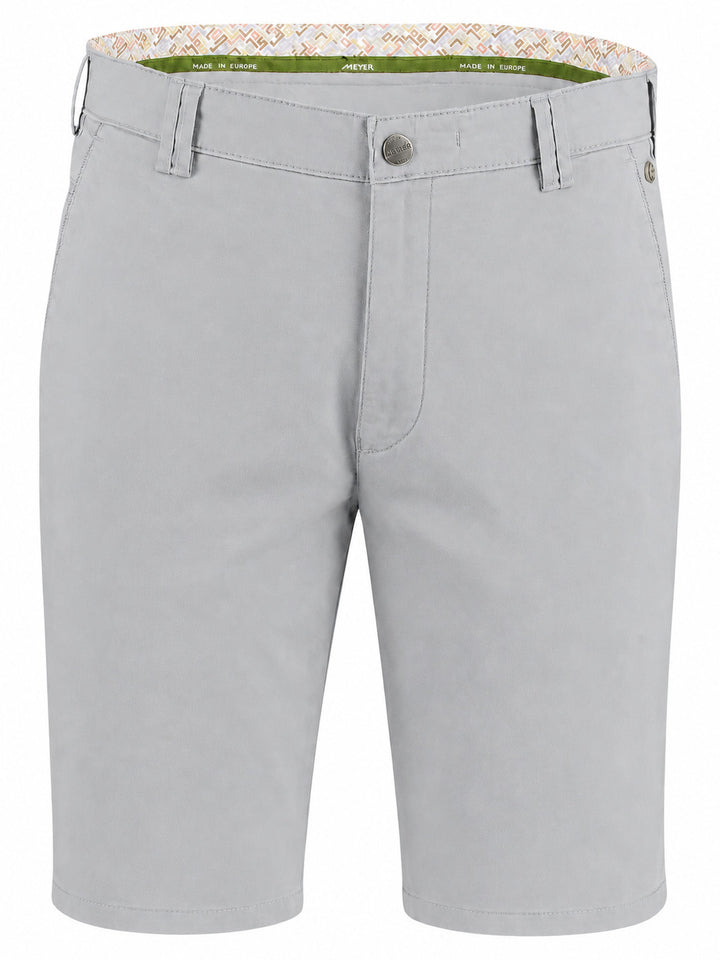 Meyer B-Palma short – Grijs-98% katoen, 2% elastaan-HEREN BROEKEN-Grijs