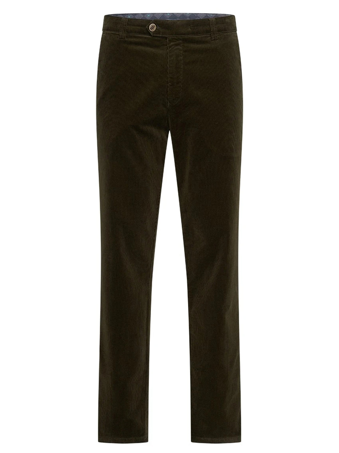Meyer BONN 2-3706 Chino – Groen-98% Katoen, 2% Elastaan-HEREN BROEKEN-Groen