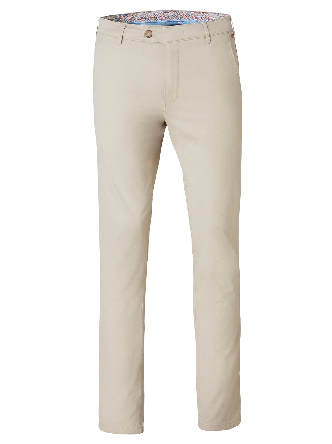 Meyer Bonn Chino – Beige-78% katoen, 18% lyocell, 4% elastaan-HEREN BROEKEN-Beige