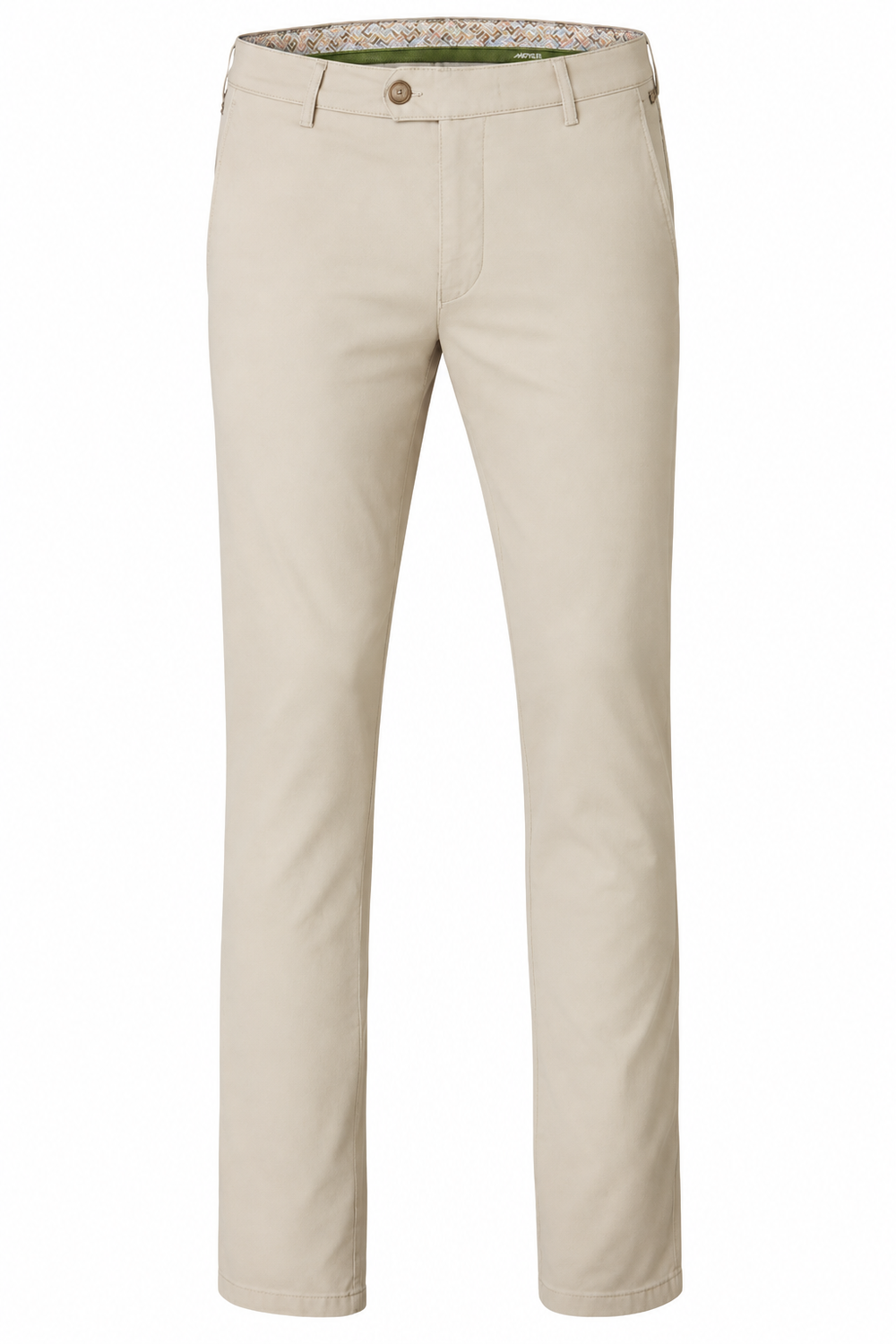 Meyer Bonn Chino – Beige-78% katoen, 18% lyocell, 4% elastaan-HEREN BROEKEN-Beige
