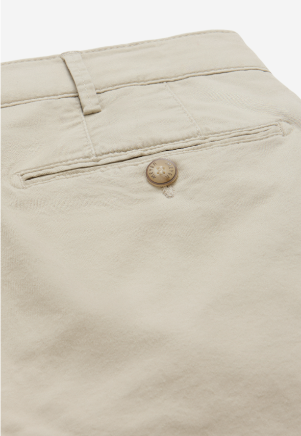 Meyer Bonn Chino – Beige-78% katoen, 18% lyocell, 4% elastaan-HEREN BROEKEN-Beige