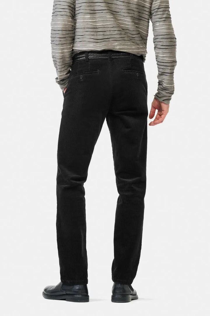 Meyer Bonn Corduroy Chino – Bruin-98% katoen, 2% elasthaan-HEREN BROEKEN-Bruin