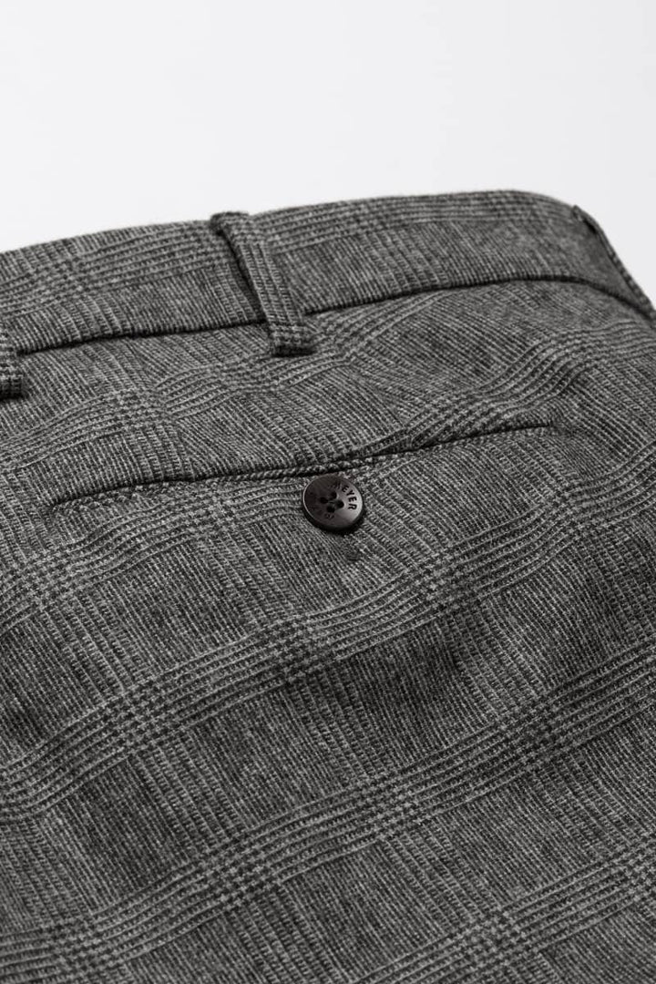 Meyer chino BONN 2-8811-60% wol, 38% polyester, 2% elasthaan-HEREN BROEKEN-Blauw