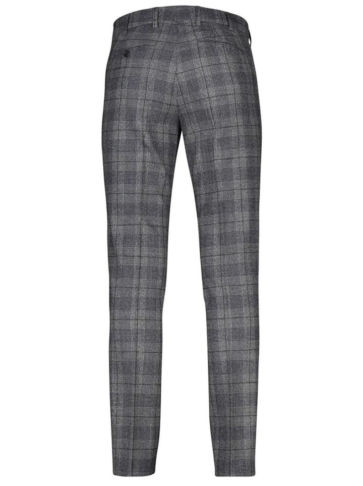 Meyer chino BONN-55% polyester, 43% wol, 2% elasthaan-HEREN BROEKEN-Grijs