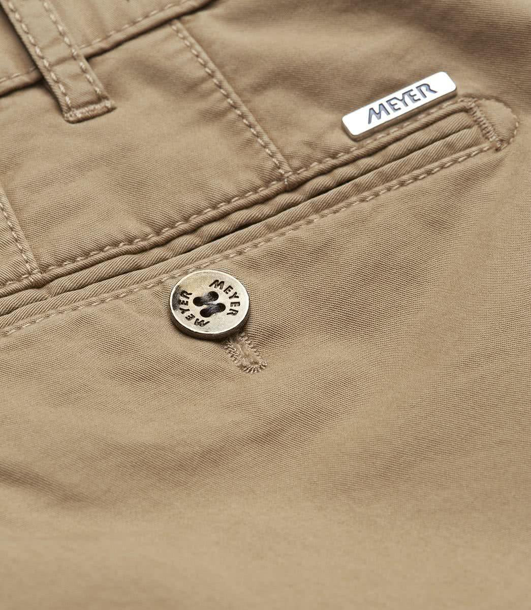 Meyer chino Bonn-96% Katoen, 4% Elastaan-HEREN BROEKEN-Beige