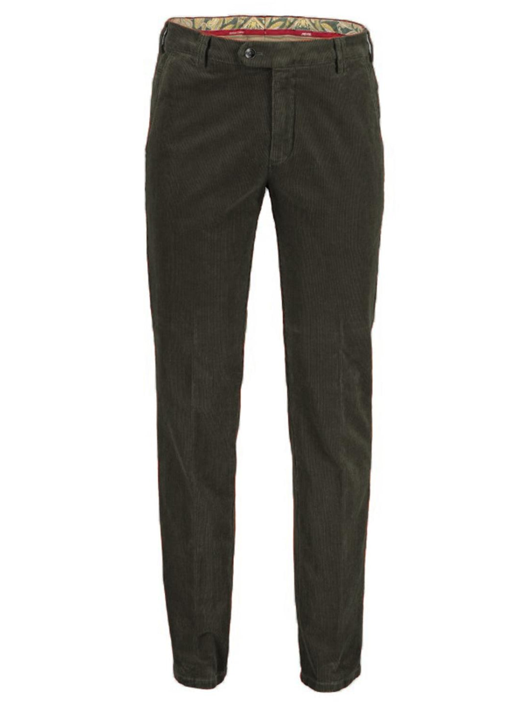 Meyer chino Bonn corduroy-98% katoen, 2% elastaan-HEREN BROEKEN-Groen