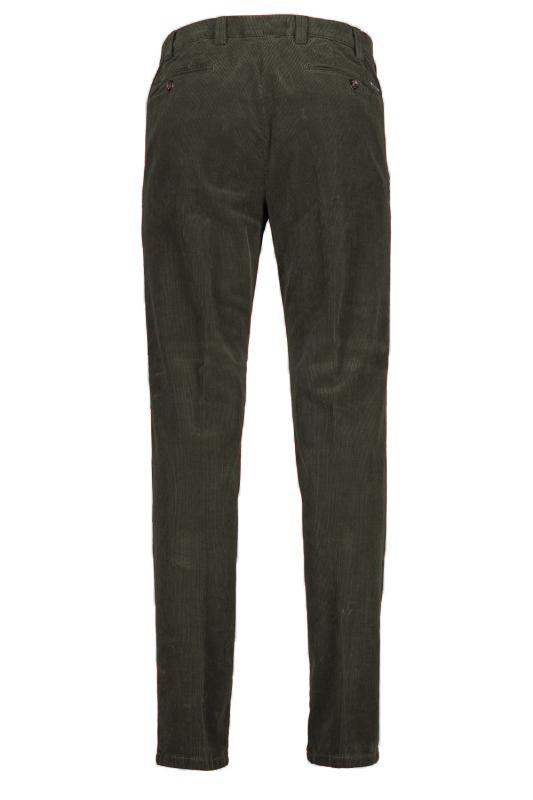 Meyer chino Bonn corduroy-98% katoen, 2% elastaan-HEREN BROEKEN-Groen