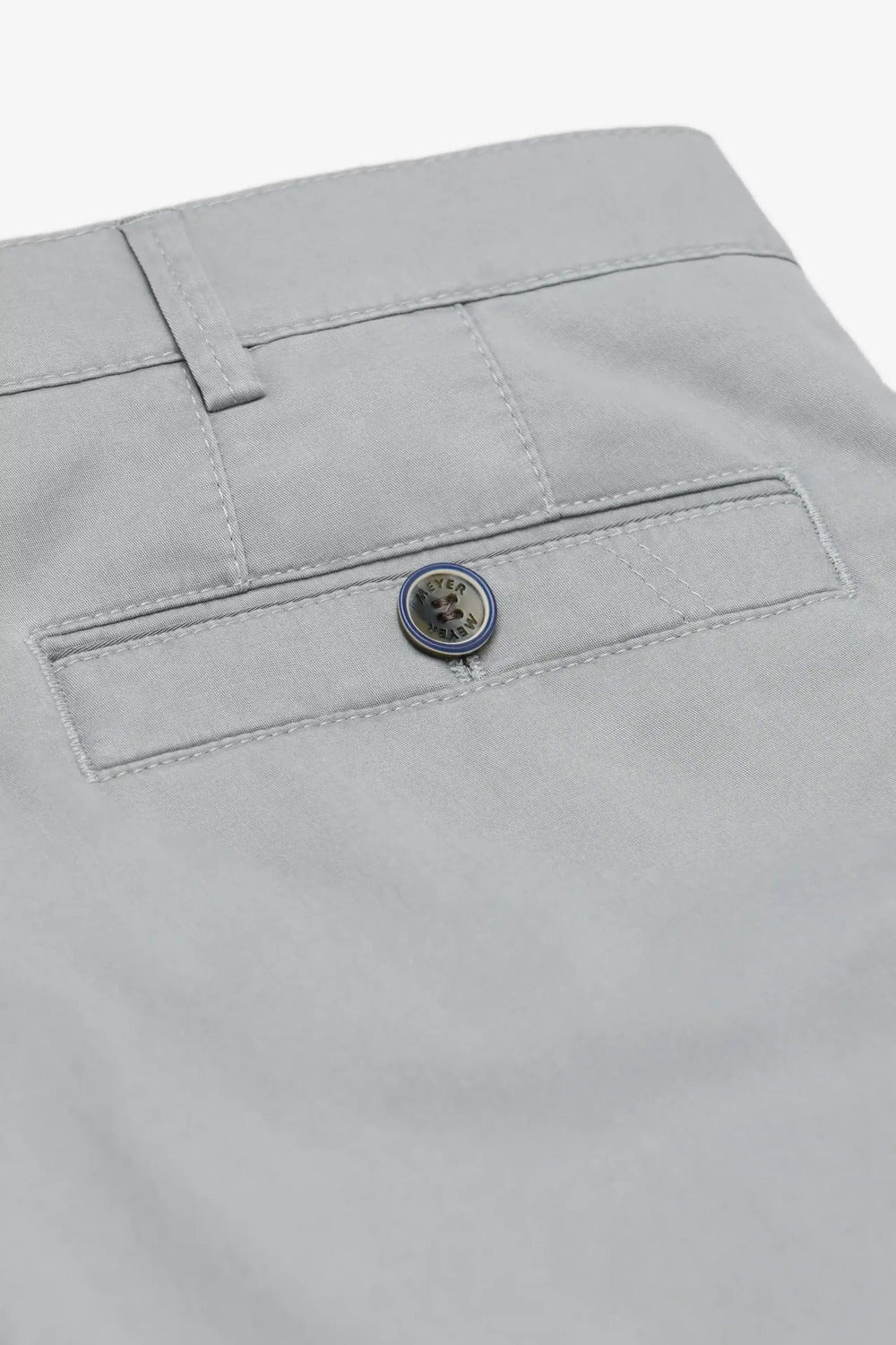 Meyer New York Chino 1-5074 – Grijs-98% katoen, 2% elastaan-HEREN BROEKEN-Grijs