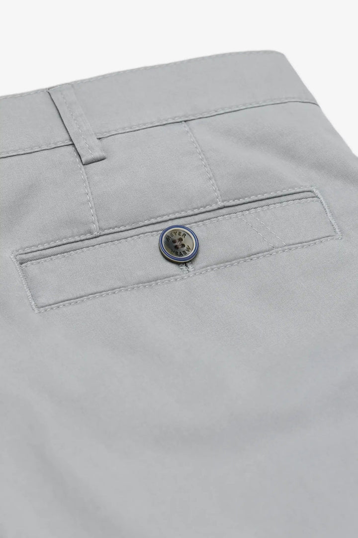 Meyer New York Chino 1-5074 – Grijs-98% katoen, 2% elastaan-HEREN BROEKEN-Grijs