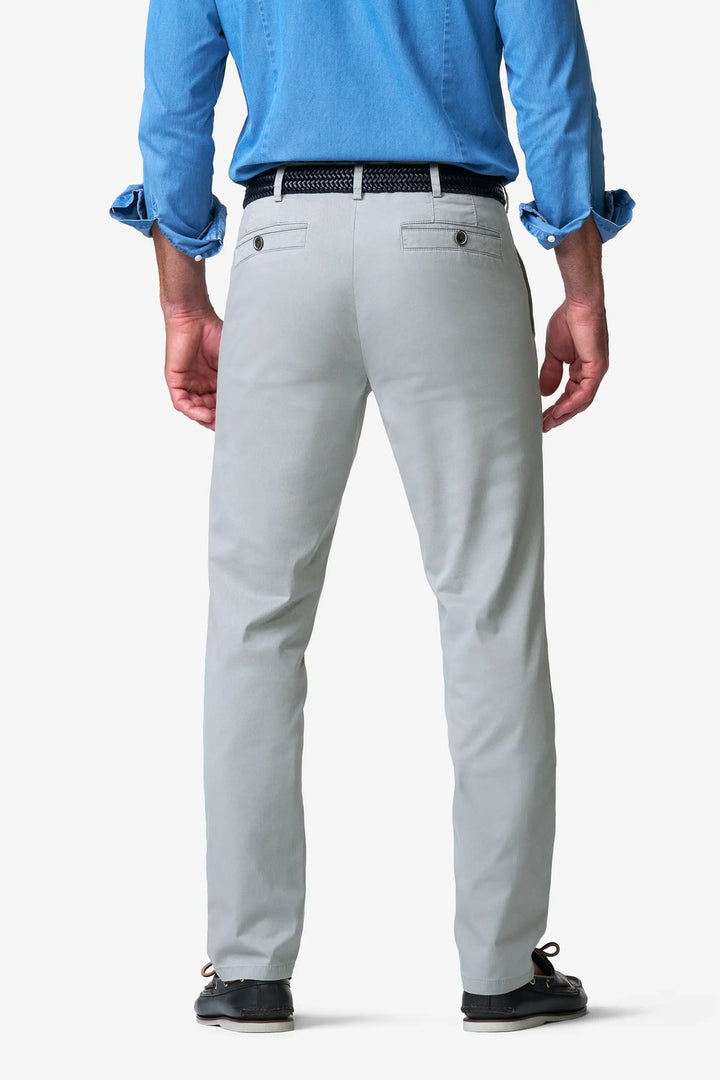 Meyer New York Chino 1-5074 – Grijs-98% katoen, 2% elastaan-HEREN BROEKEN-Grijs