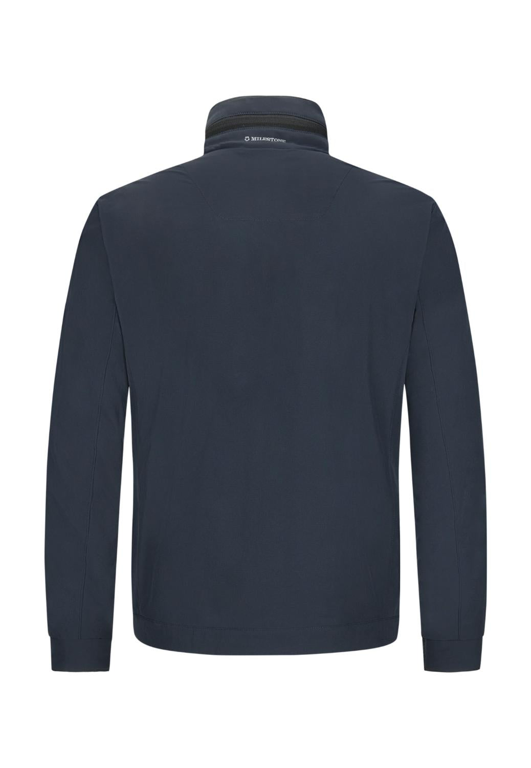 Milestone jack MSDomizio-88% polyamide, 12% elasthaan-HEREN JASSEN & JACKS-Blauw