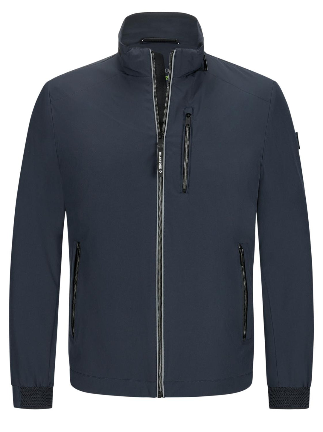 Milestone jack MSDomizio-88% polyamide, 12% elasthaan-HEREN JASSEN & JACKS-Blauw