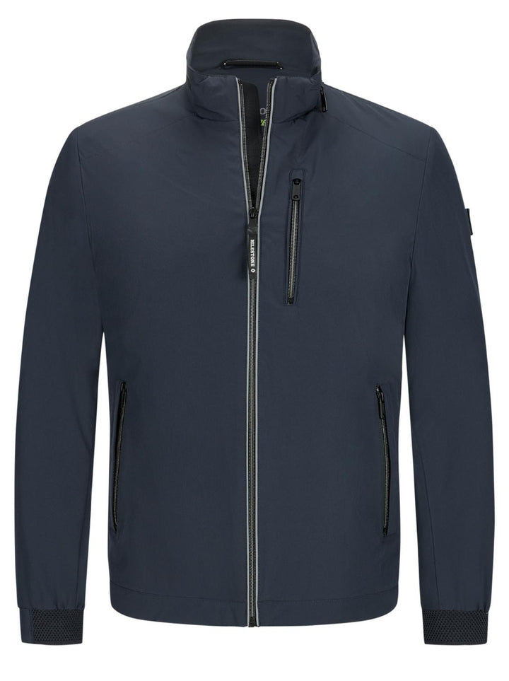 Milestone jack MSDomizio-88% polyamide, 12% elasthaan-HEREN JASSEN & JACKS-Blauw