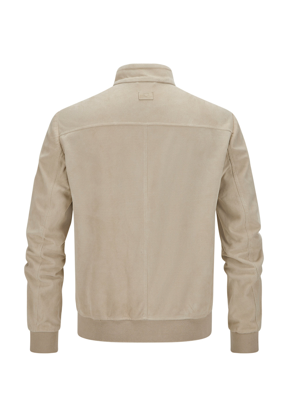 Milestone leren blouson/jack MSToledo-100% suède-HEREN JASSEN & JACKS-Beige
