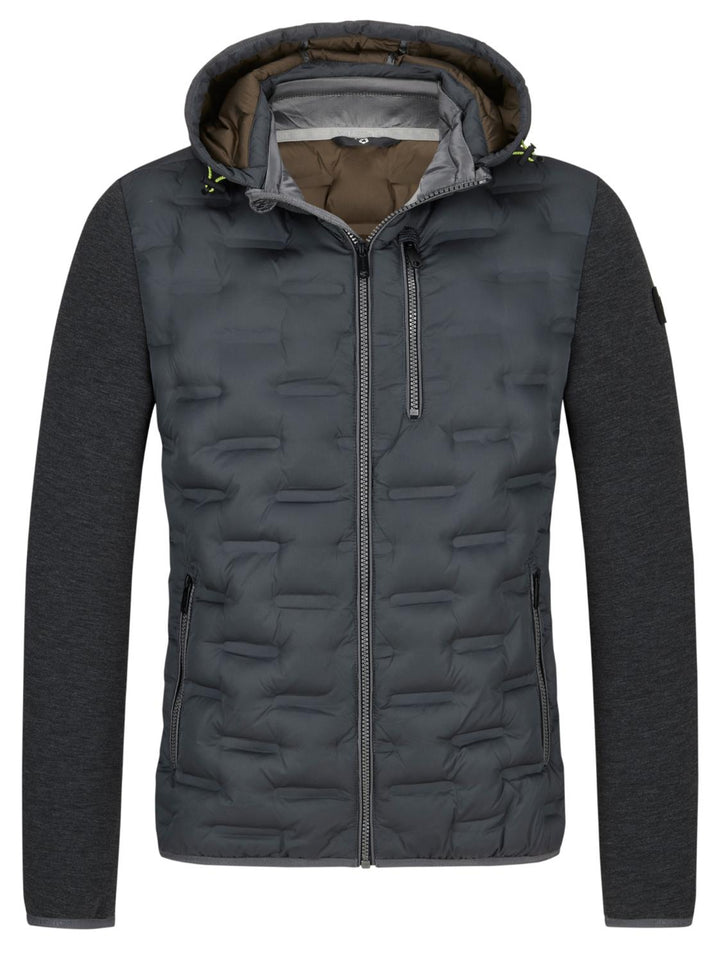 Milestone MS-DIEGO-100% polyester-HEREN JASSEN & JACKS-Antraciet