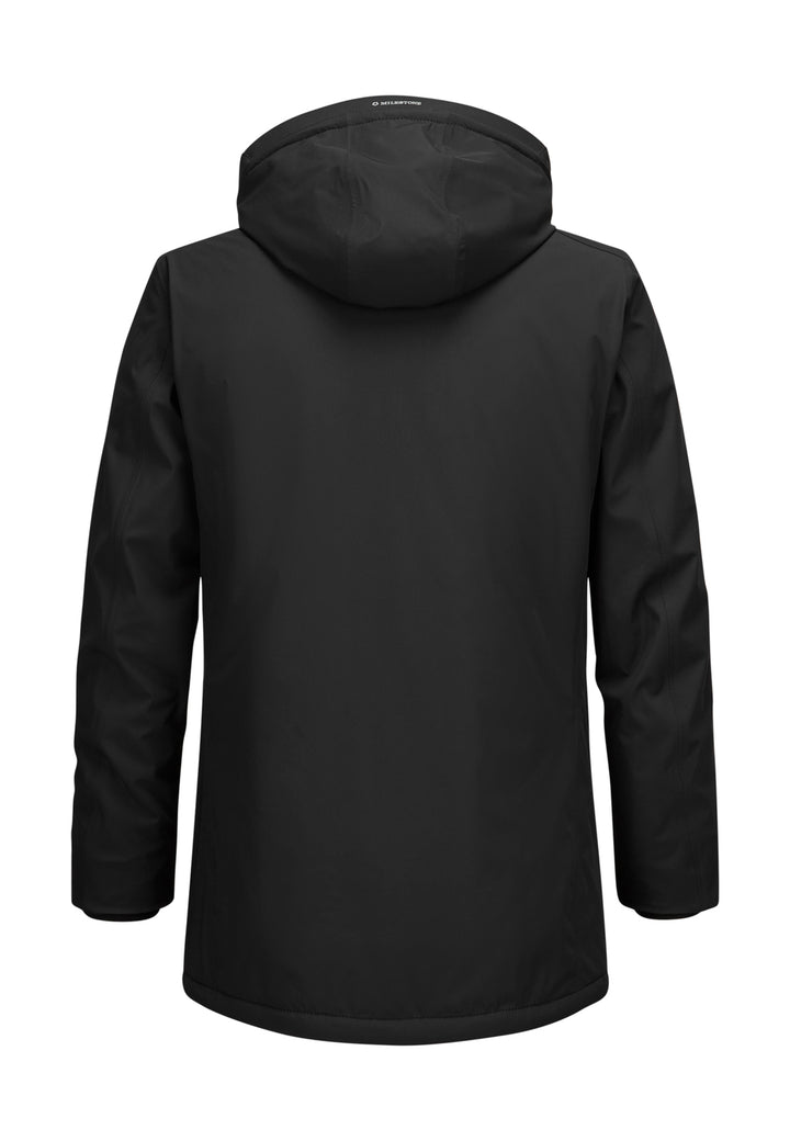 Milestone MS Richmond Parka – Zwart-48% polyamide, 42% polyester, 10% elasthaan-HEREN JASSEN & JACKS-Zwart
