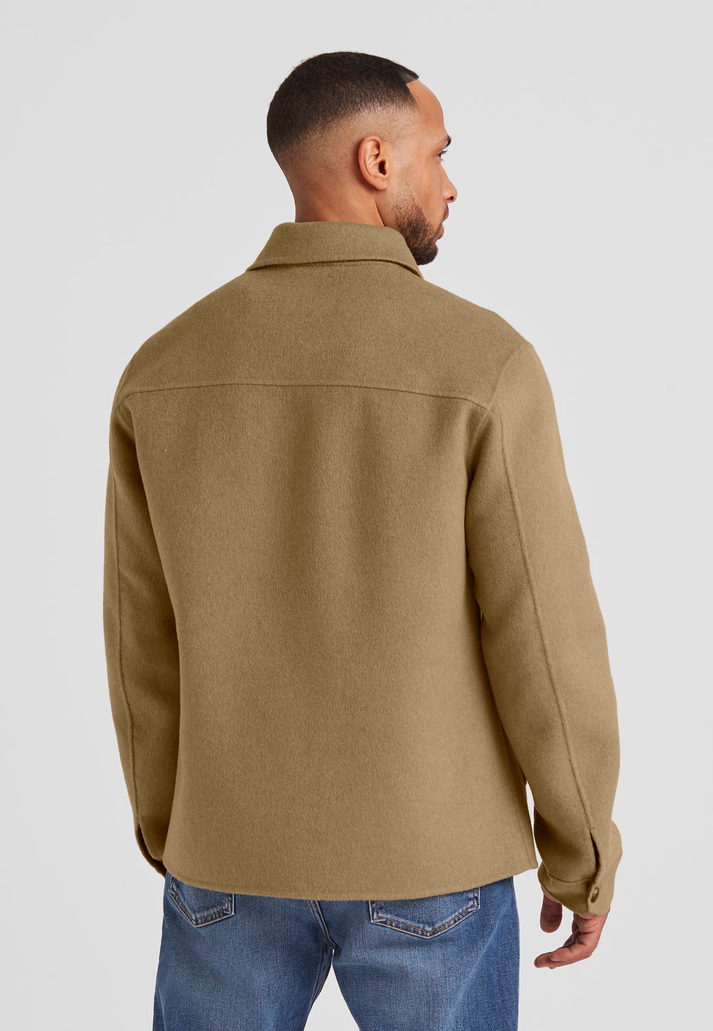 Milestone MsBorgo Wool Jacket – Beige-51% wol, 40% polyester, 4% polyamide, 3% viscose, 2% polyacryl-HEREN JASSEN & JACKS