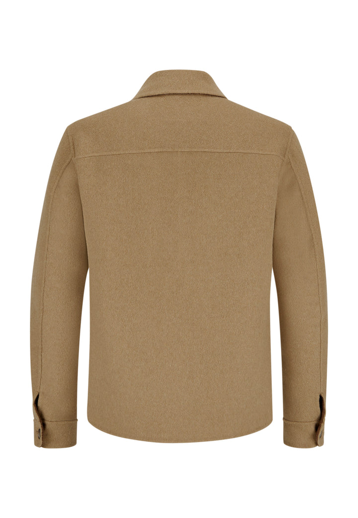 Milestone MsBorgo Wool Jacket – Beige-51% wol, 40% polyester, 4% polyamide, 3% viscose, 2% polyacryl-HEREN JASSEN & JACKS