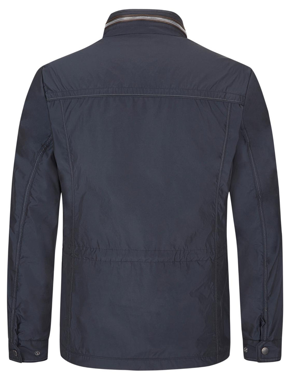 Milestone MSCatello jack-100% polyester-HEREN JASSEN & JACKS-Blauw