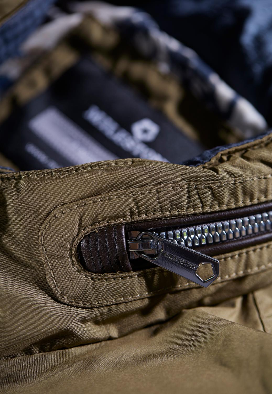 Milestone MSCatello jack-100% polyester-HEREN JASSEN & JACKS-Bruin