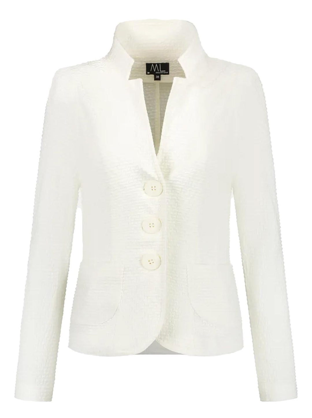 ML Collections blazer 30733-70% katoen, 25% polyamide, 5% elasthaan-DAMES BLAZERS & GILETS-Room