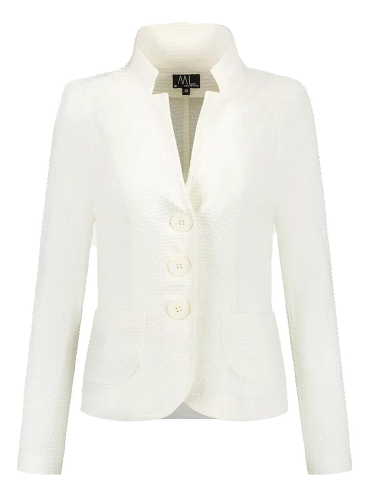 ML Collections blazer 30733-70% katoen, 25% polyamide, 5% elasthaan-DAMES BLAZERS & GILETS-Room